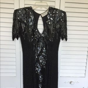 Black formal dress